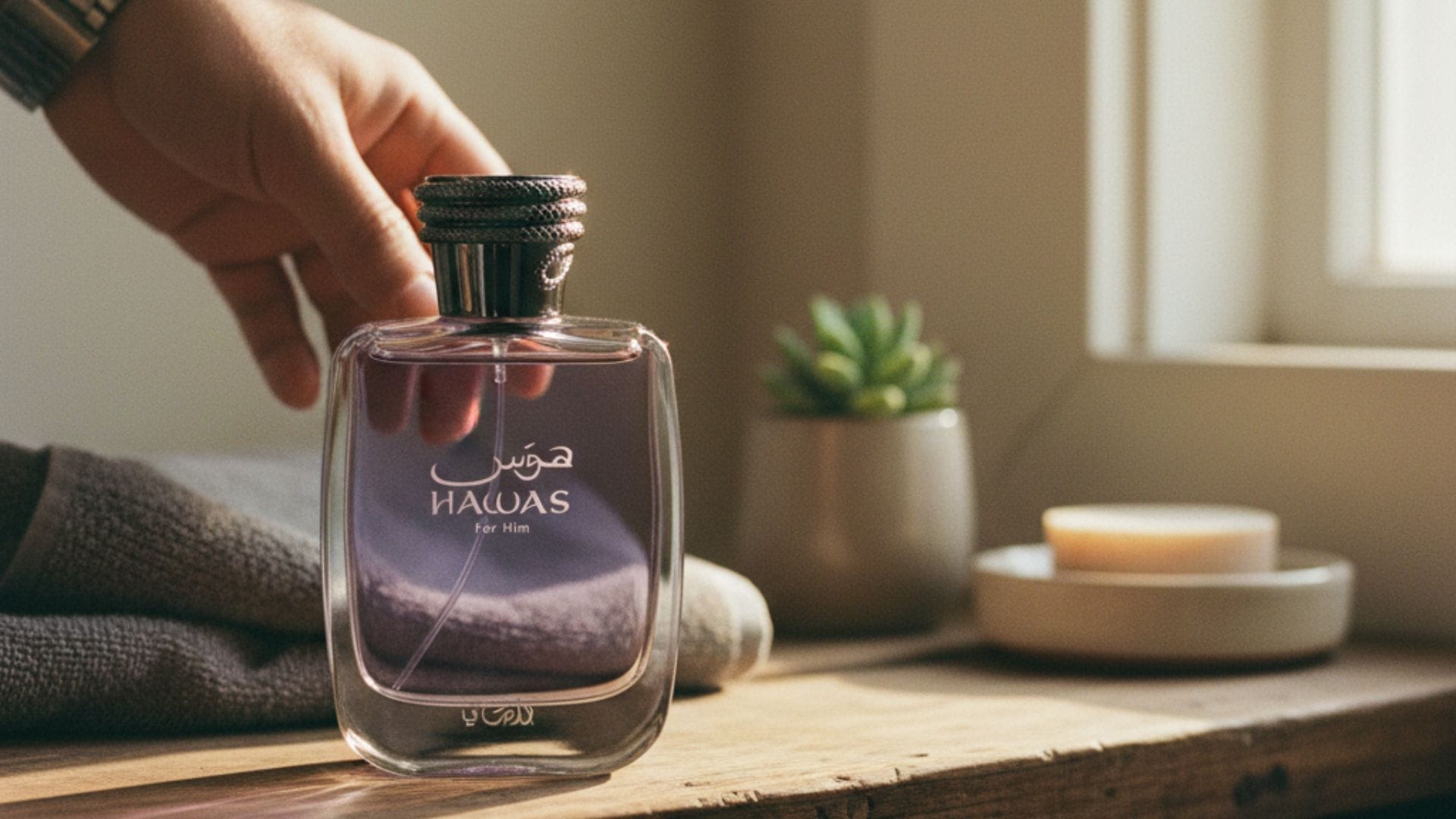 Rasasi Hawas perfume masculino aquático árabe