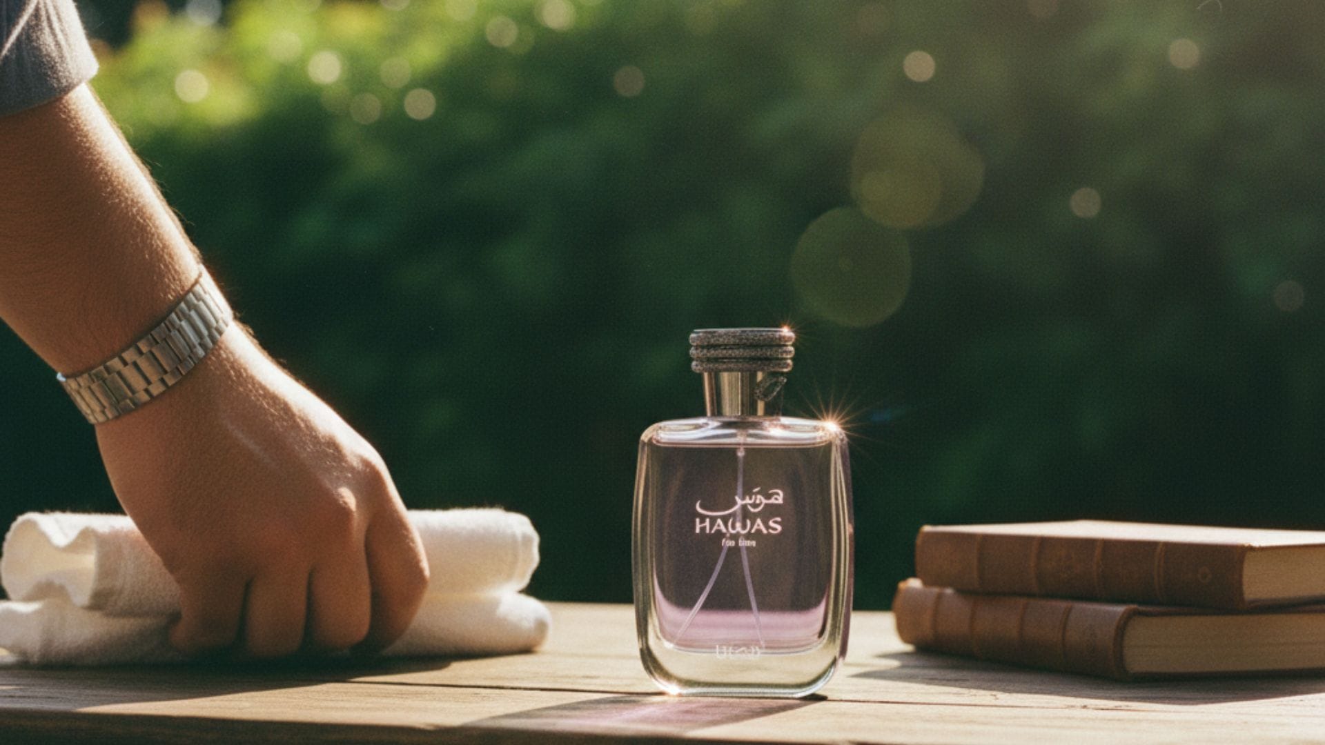 Rasasi Hawas perfume masculino fresco ao ar livre