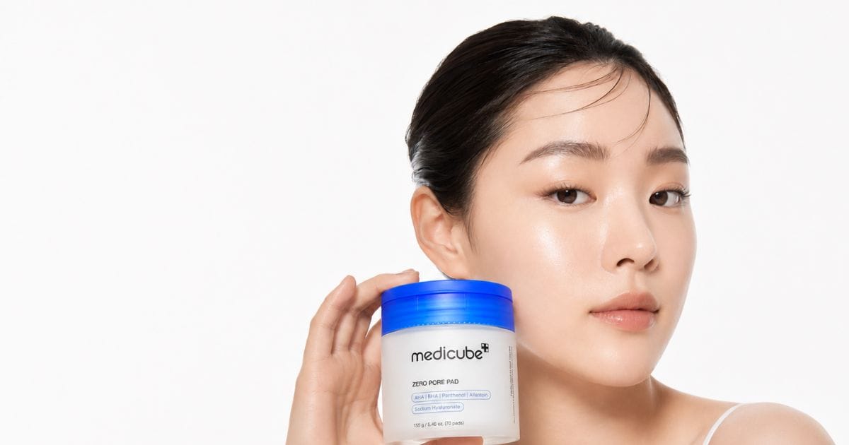 Medicube Zero Pore Pad 2.0 Tonico Exfoliante e Redutor de Poros Coreano 70 unidades